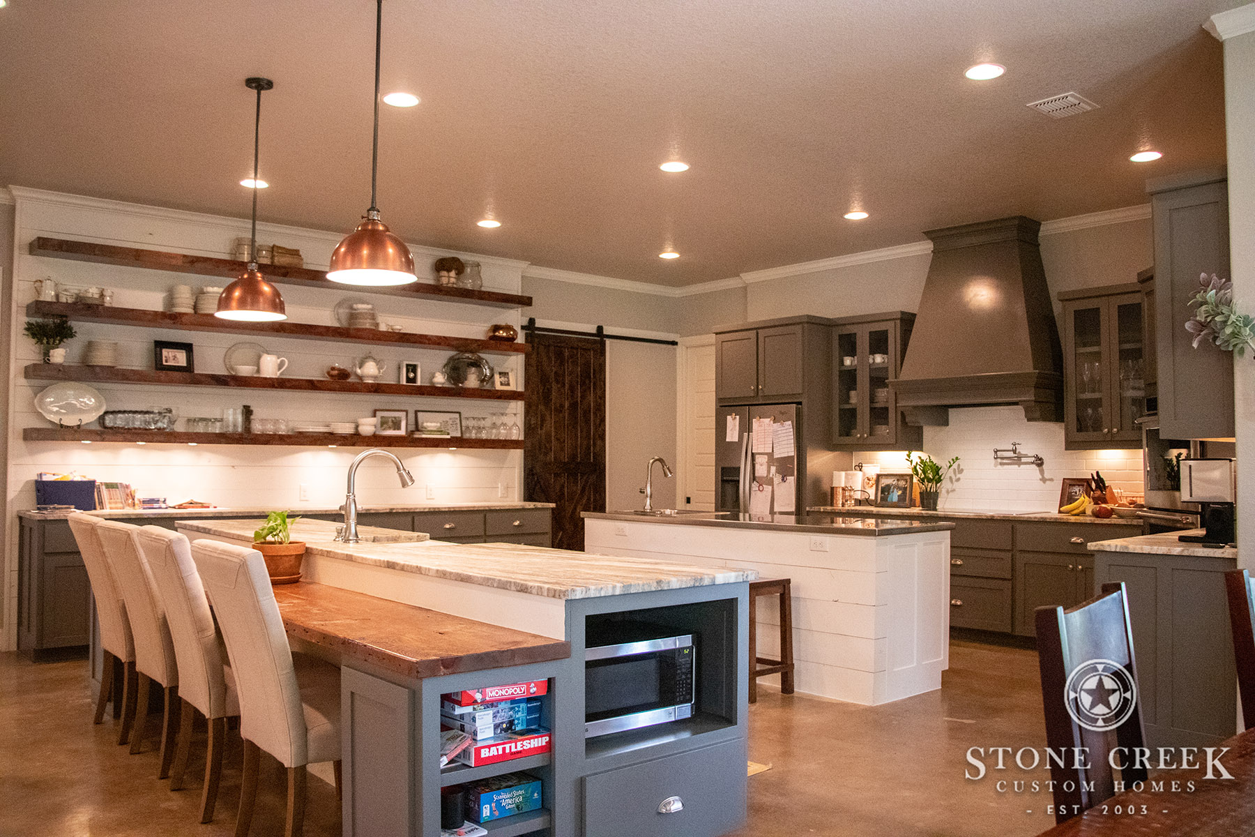 Stone Creek builds luxury kitchens