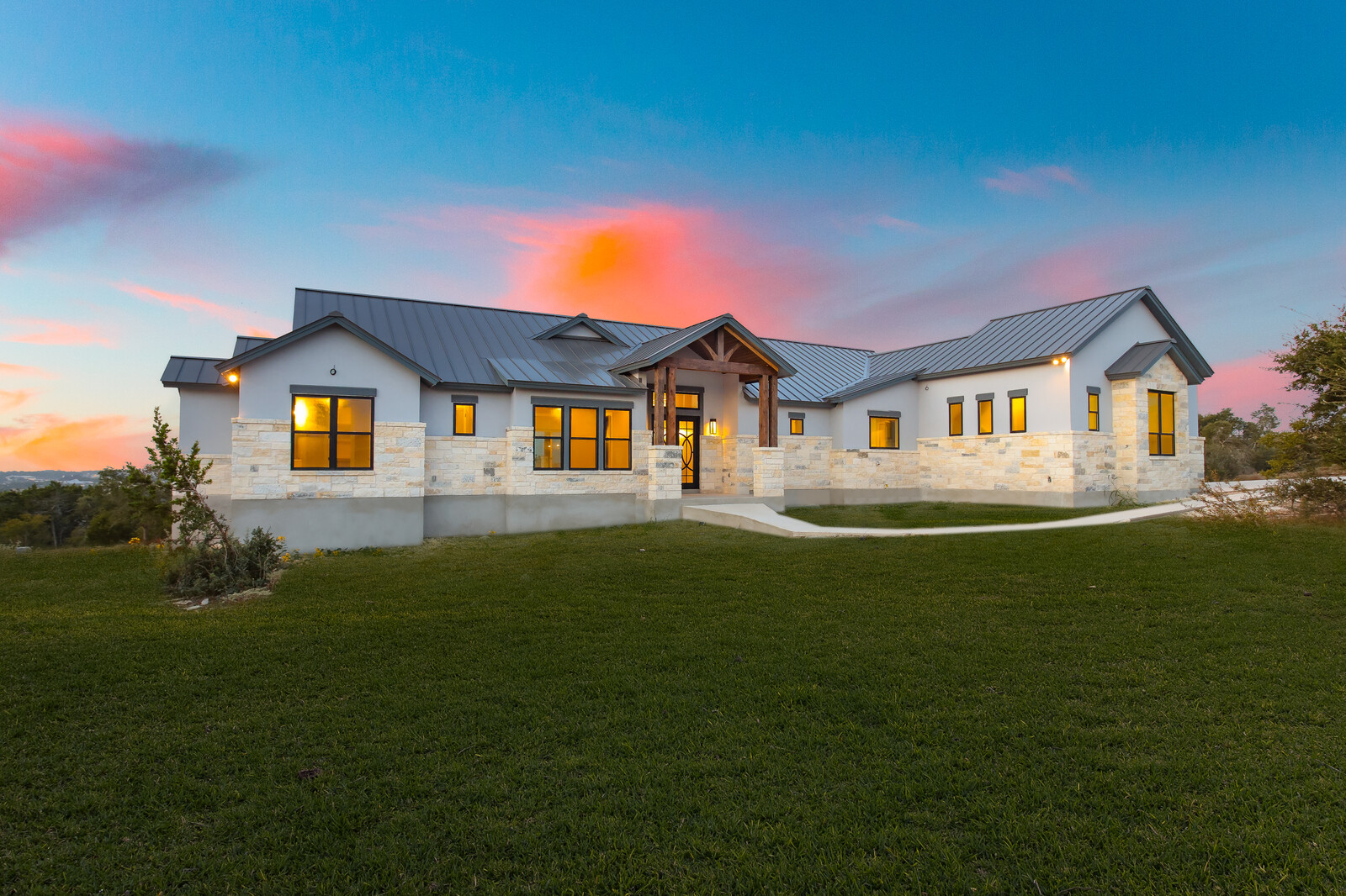Luxury custom home by Stone Creek Custom Homes Texas